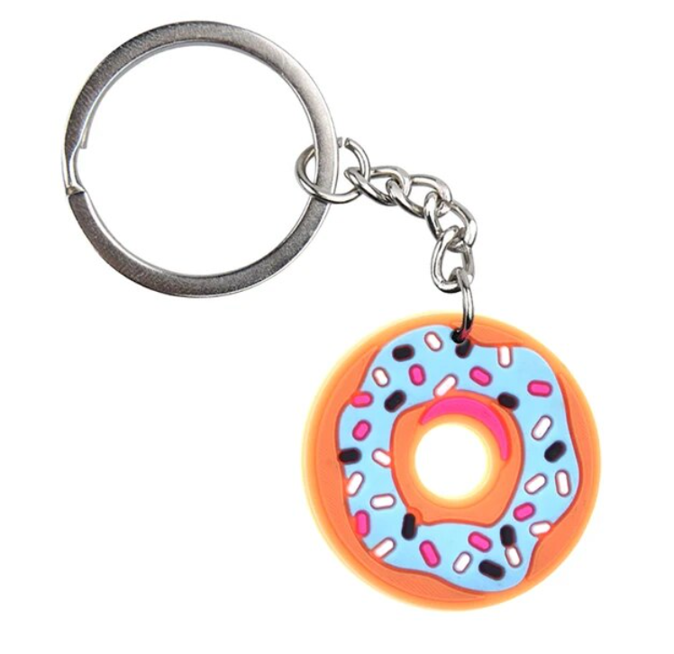 Donut Keychain