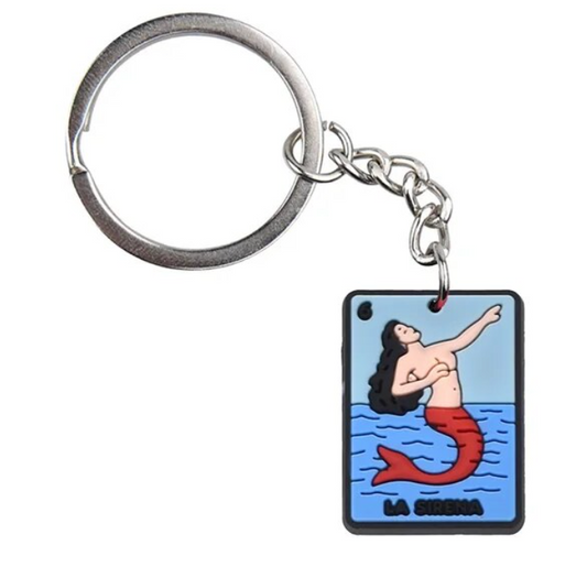 Sirena Loteria Keychain