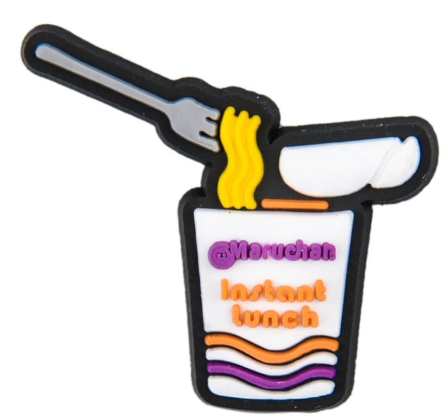 sopa maruchan croc charm